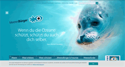 Desktop Screenshot of meeresbuerger.de